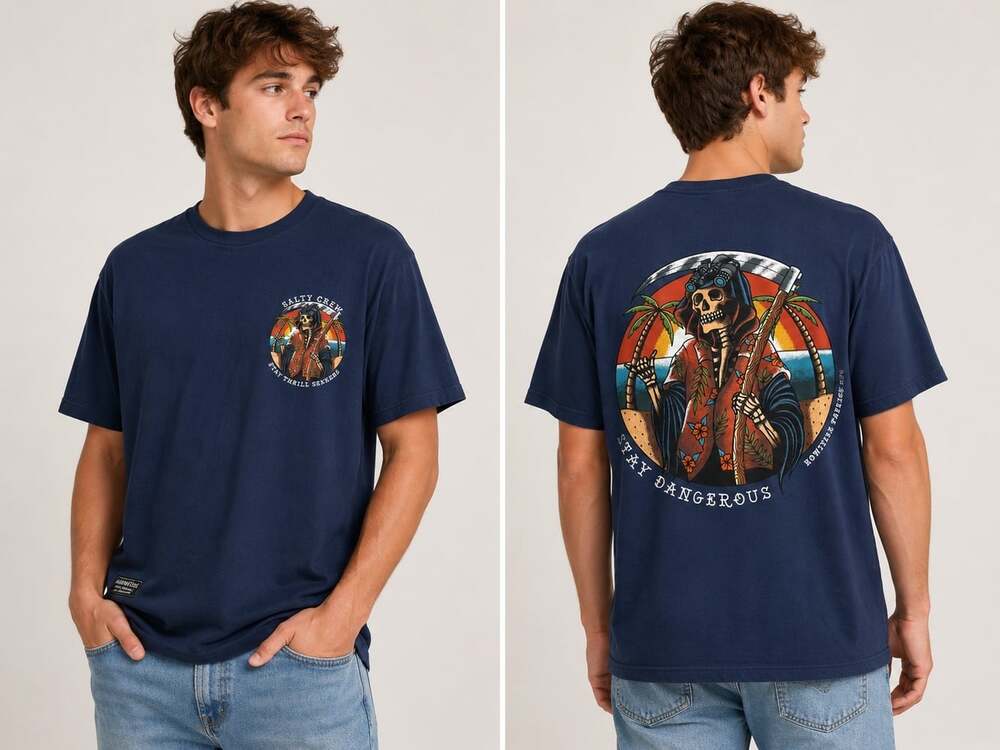 Howitzer Clothing Men's T-shirt Stay Dangerous Grunt MFG T20 Small Affliction